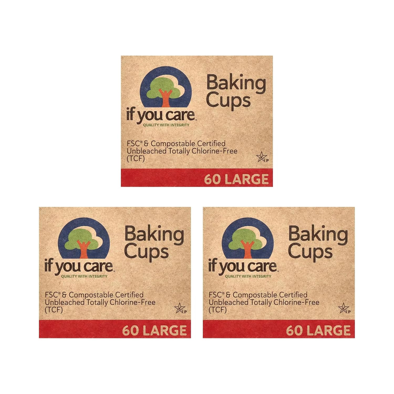 If You Care FSC-Certified Unbleached Baking Cups