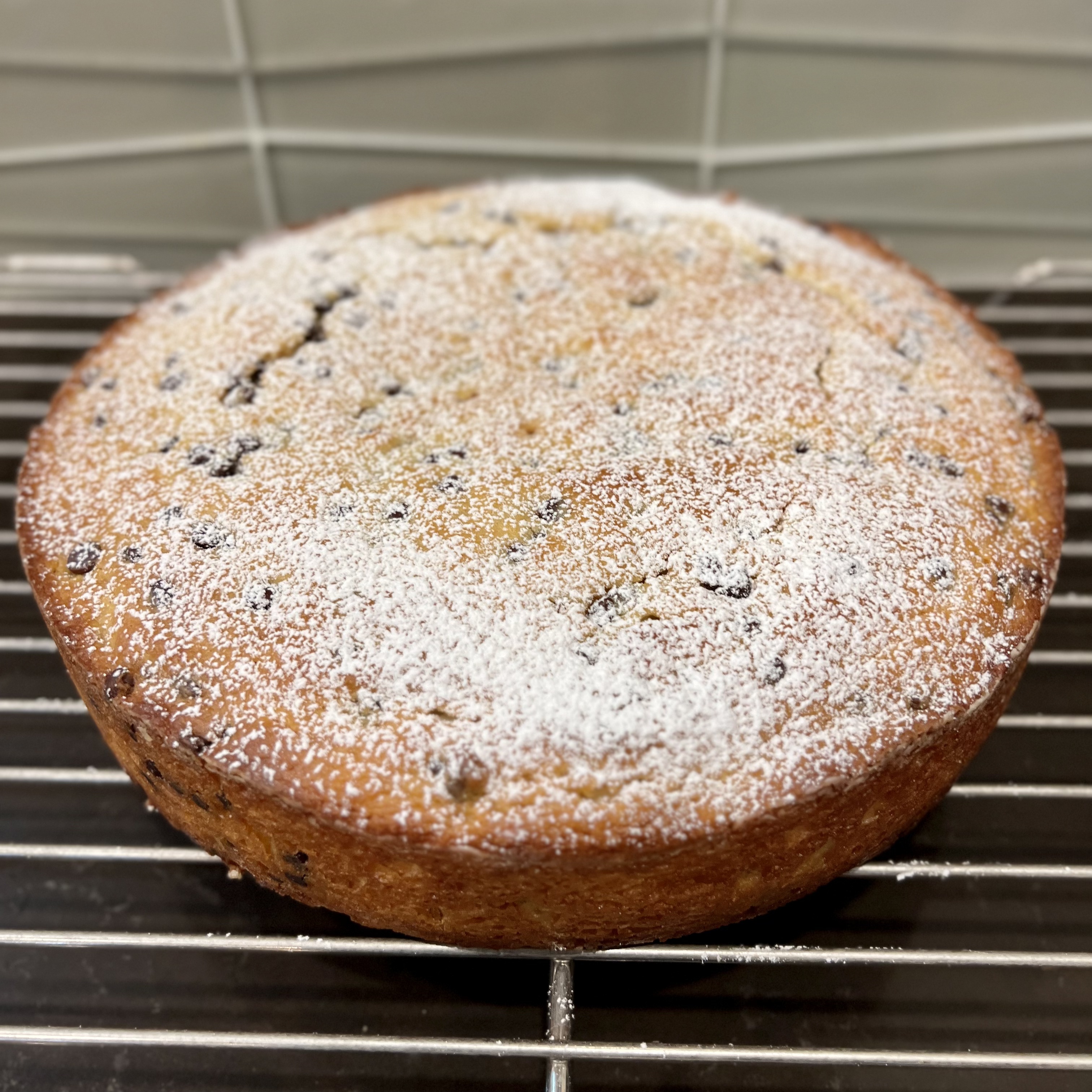 Chocolate Chip Ricotta Cake