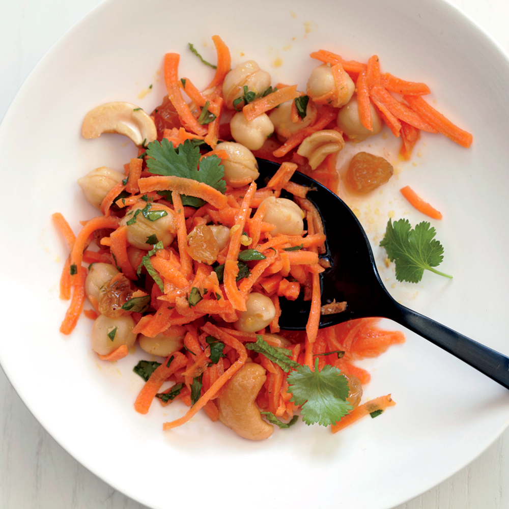 Moroccan Carrot-Chickpea Salad
