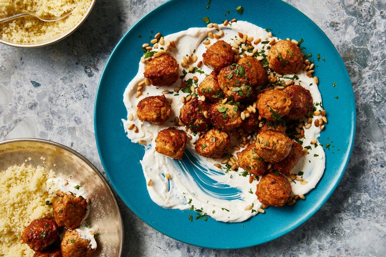 Moroccan Spiced Chicken Meatballs