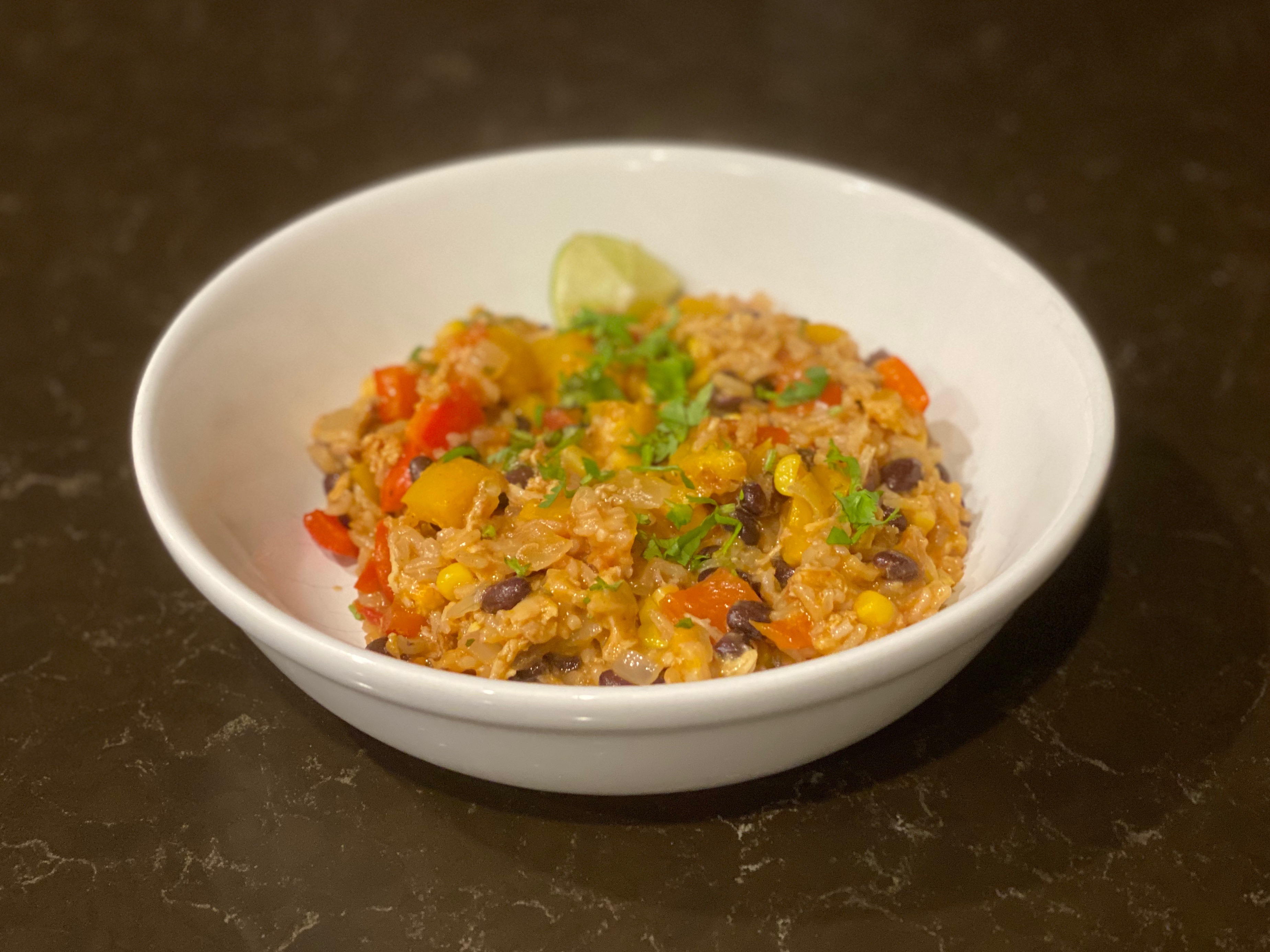 One Pan Southwest Chicken and Rice