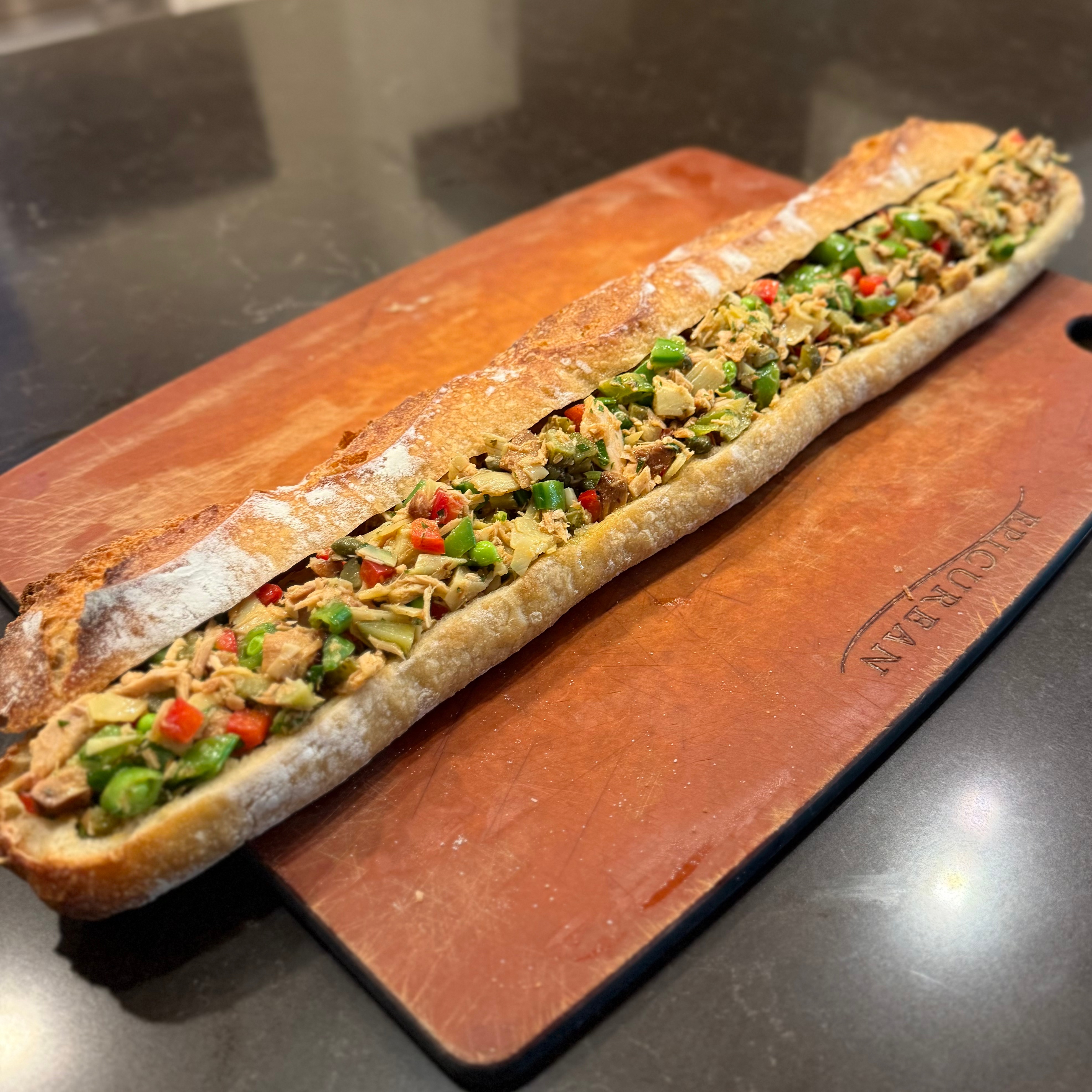 Pan Bagnat - French Tuna Sandwich
