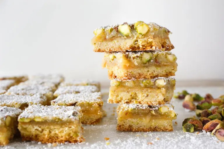 Pistachio Lemon Bars